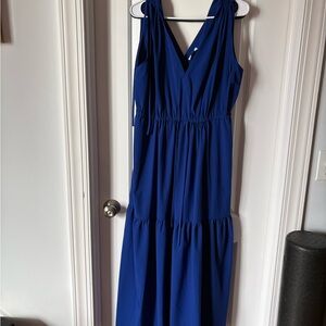 Calvin Klein Royal Blue Maxi Dress